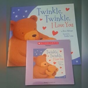 New Scholastic Twinkle, Twinkle, I Love You Book and CD Set